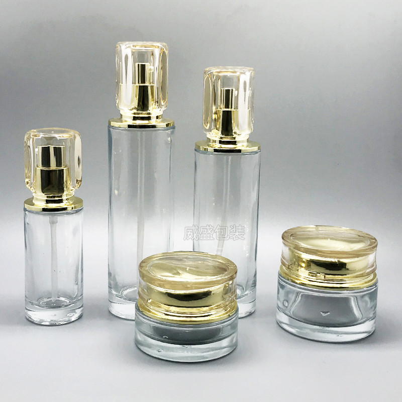 高端玻璃瓶现货 透明玻璃瓶批发 白色玻璃瓶(图4)
